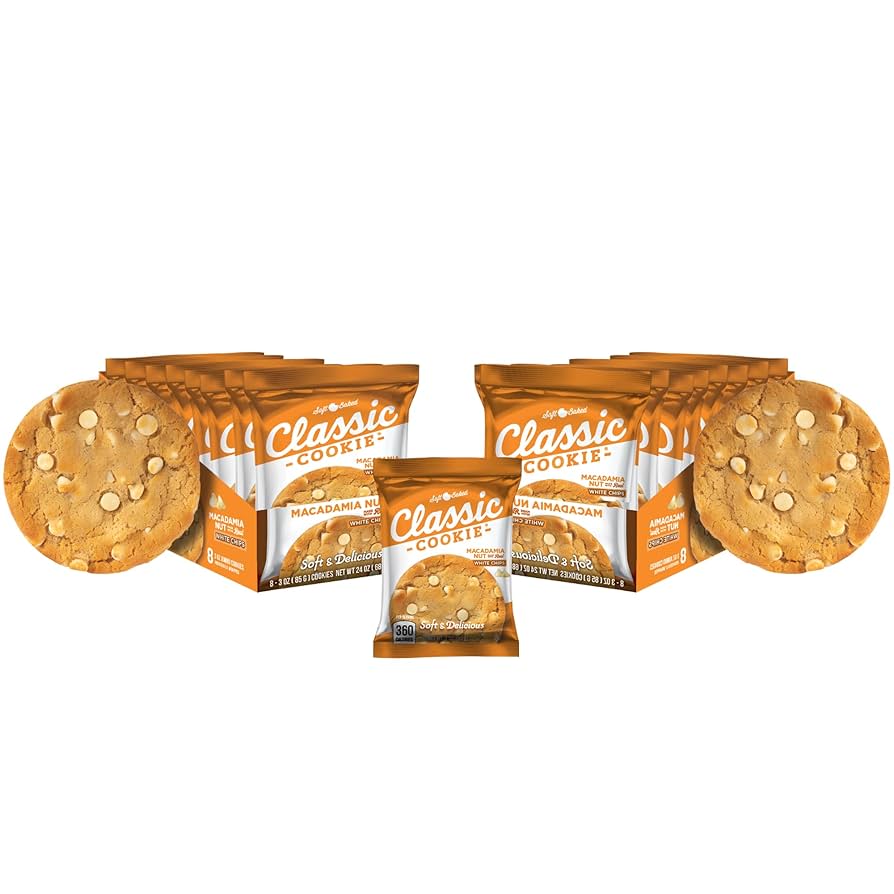 Amazon.com: Classic Cookie Soft Baked Macadamia Nut Cookies